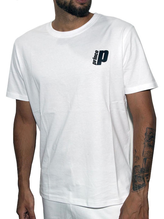 Prince Men's Short Sleeve T-shirt White