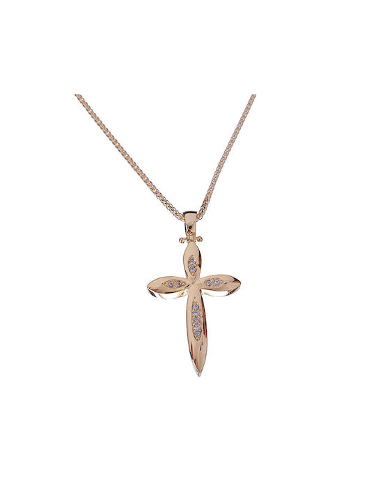 Gatsa Women's Gold Cross 14K