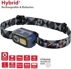 AlpinPro Rechargeable Headlamp LED Waterproof Dual Function