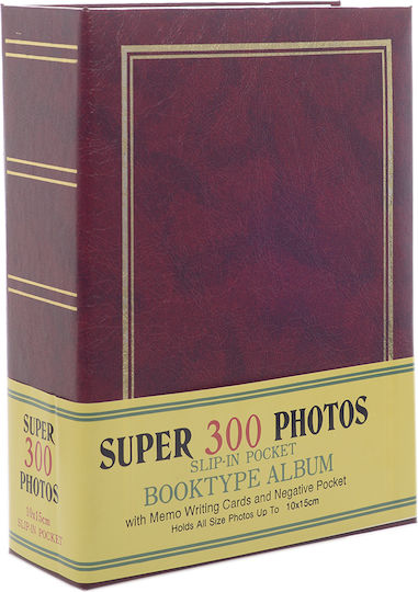 Wedding Album for 300 Photos Dimensions 10x15cm Burgundy 10x15cm Wedding Album for 300 Photos Dimensions 10x15cm Burgundy 10x15cm