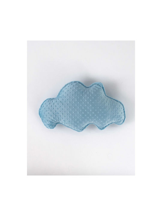 Linea Interiors Διακοσμητικό Μαξιλάρι Κούνιας Μπλε 55x35cm