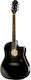 Epiphone Semi-acustic Chitară J-45 EC Studio Chitare acustice cu decupaj Negru