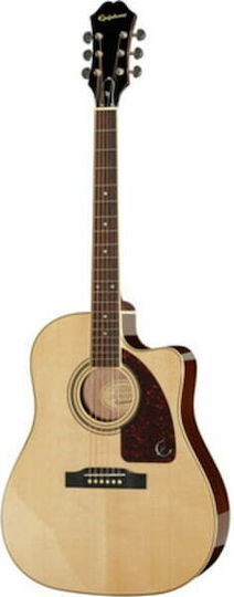 Epiphone Acoustic Guitar J-45 EC Studio Cutaway Natural Gloss