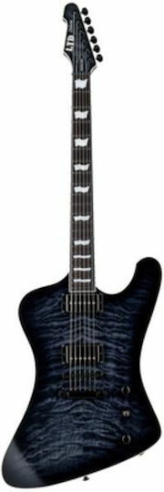 ESP LTD Chitară Electrică Greu cu HP90 Aranjamentul de Microfoane See Thru Negru Soareburst