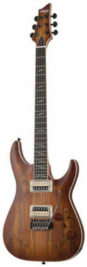 Schecter C-1 Ηλεκτρική Κιθάρα ST Style με HH Διάταξη Μαγνητών Satin Natural Vintage Burst