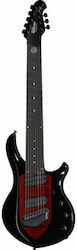 Music Man Elektrische Gitarre 8-saitig Heavy Rote