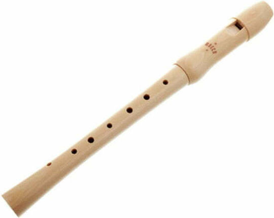 Moeck Soprano Kids Wooden Recorder Baroque Beige