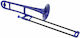 Pbone Tenor Τρομπόνι Μπλε