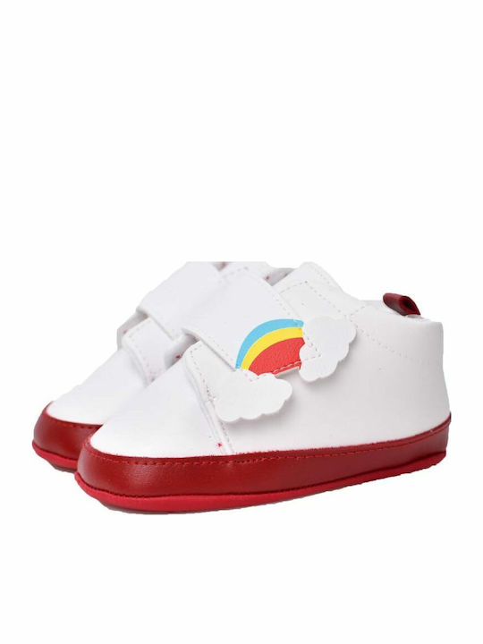 Potre Бебешки Маратонки Rainbow And Clouds