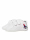 Potre Βρεφικά Sneakers Αγκαλιάς Λευκά