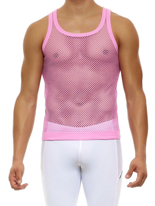 Modus Vivendi Men's Sleeveless Undershirt Pink