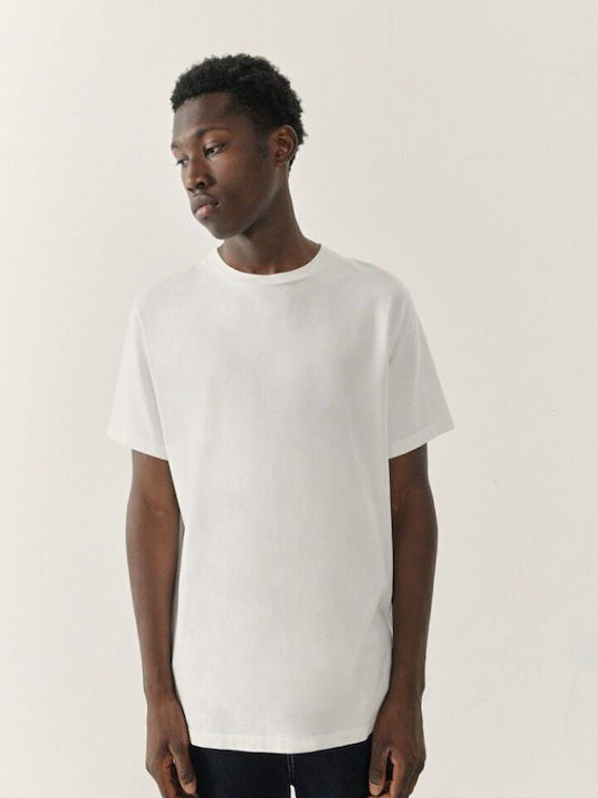 American Vintage Ανδρικό T-shirt Κοντομάνικο Λευκό