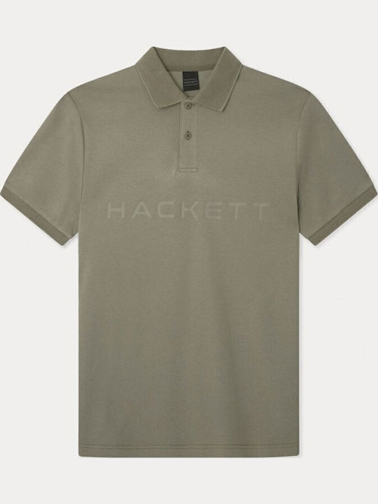 Hackett Polo T-shirt Χακί
