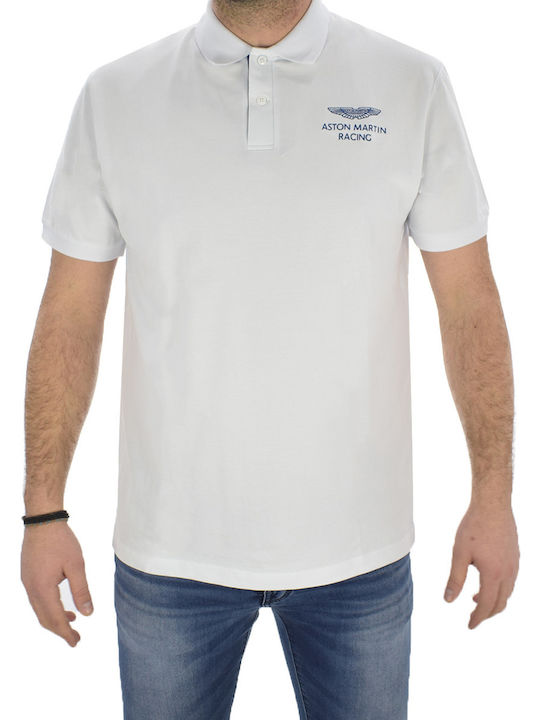 Polo Kurzarmbluse Weiß