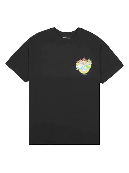 The Hundreds Ανδρικό T-shirt Κοντομάνικο Μαύρο