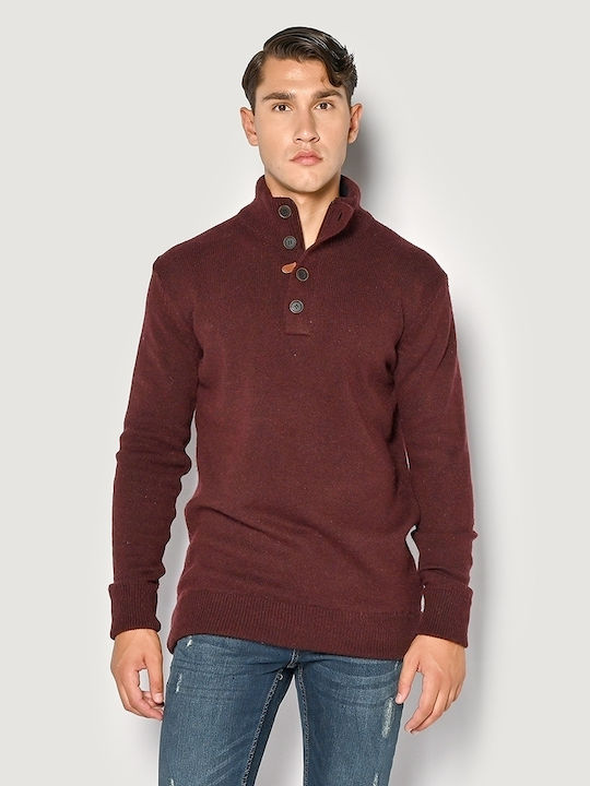 Camaro Long Sleeve Sweater Burgundy