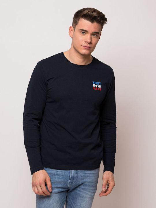 Heavy Tools T-shirt Navy Μπλε