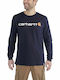 Carhartt Men's Short Sleeve T-shirt Navy Blue