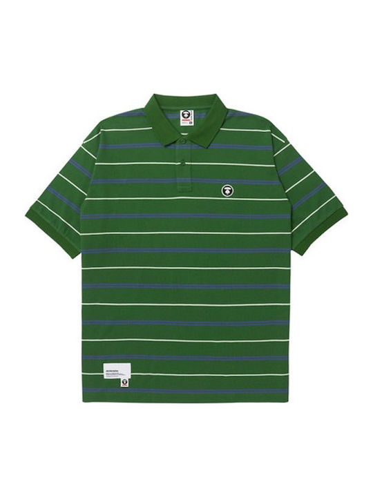 Aape By A Bathing Ape Green Polo T-shirt