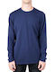 Langarm-Pullover Blau