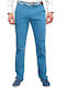Hose Chino Elastisch Blau