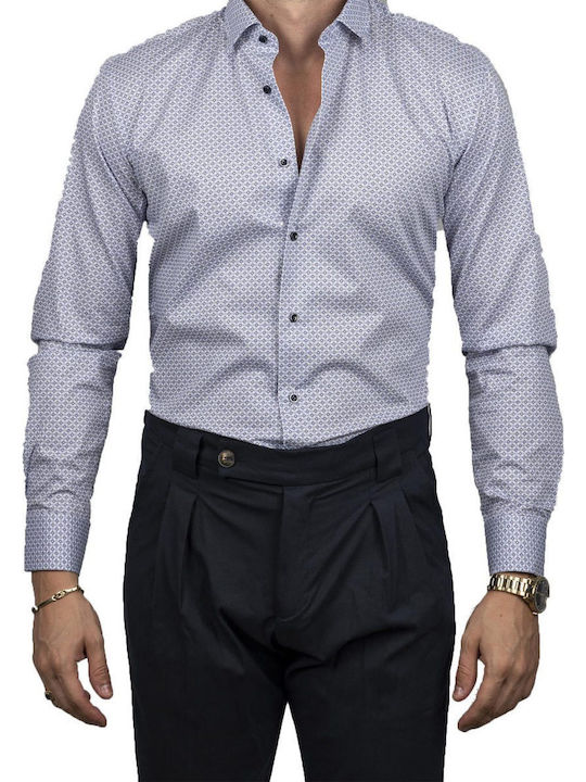Long-sleeved Cotton Shirt White