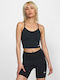 RVCA Women's Summer Crop Top with Straps Black