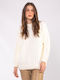 The Lady Women's Long Sleeve Sweater White