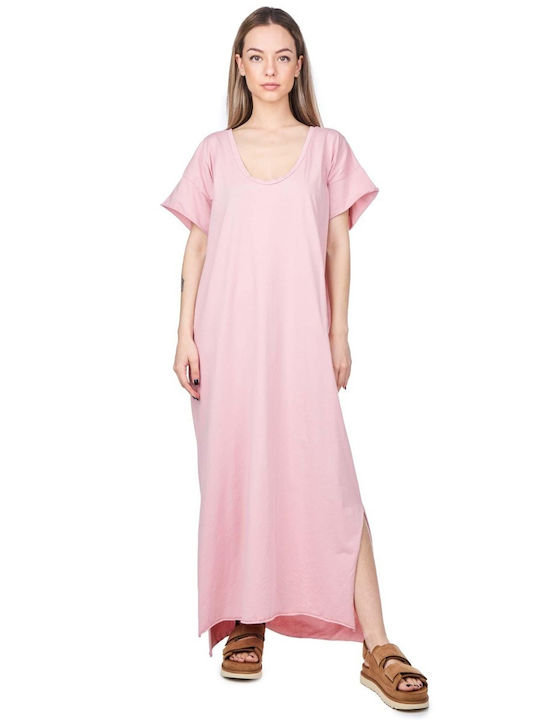 Crossley Sommer Maxi Kleid Rosa