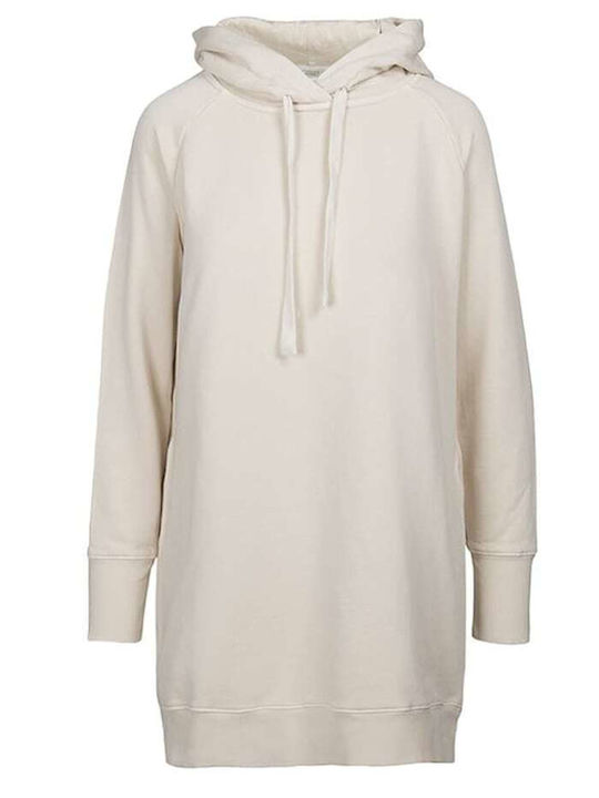 Crossley Mini Dress with Hood Beige