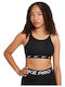 Nike One Παιδικό Μπουστάκι Dri-Fit Μαύρο