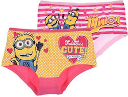 Universal Studios Kinder-Set mit Slips Rosa 2Stück