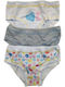 Rossoporpora Kinder-Set mit Slips Weiße 3Stück
