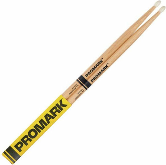 Pro Mark Hickory Drumsticks Drums 7A with Tip Shape Oval