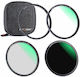 K&F Concept Set de filtre UV Cu diametrul 72mm pentru obiective foto