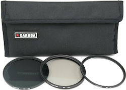 Caruba 48222 Σετ Φίλτρων Φακού CPL / ND / UV 55mm