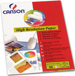 Canson Χαρτί A4 100gr/m² 50 φύλλα 105567420