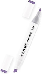 Artix Chromax Marker 1mm Argintiu