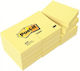 3M Sticky Note Pads in Cube 100 Sheets Yellow 3.8x5.1cm Post-it