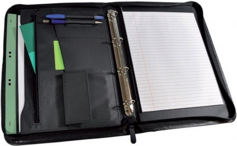 Monolith Clipboard with 4 Rings Conference for Paper A4 Black 1pcs