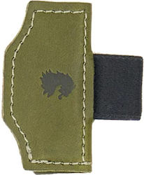 Leder Stifthalter in Grün Farbe 1Stück