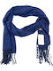 Men's Cashmere Scarf Blue