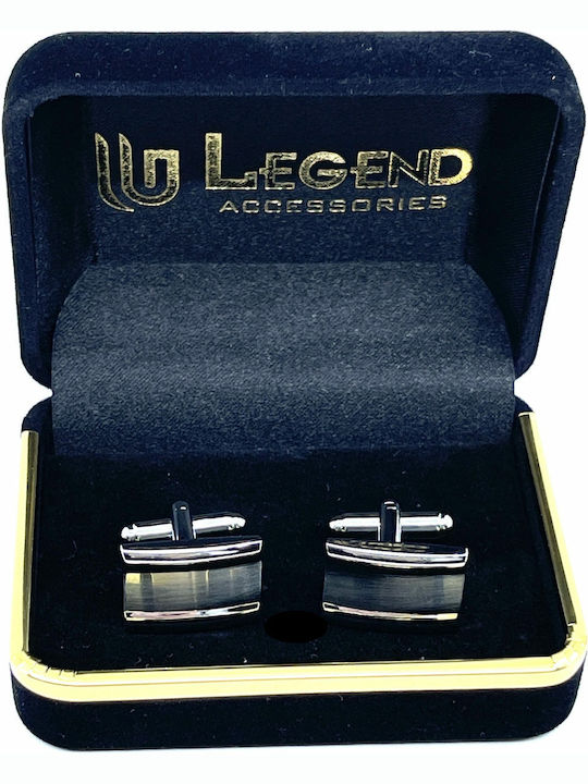 Legend Accessories Μανικετόκουμπα από Ασήμι