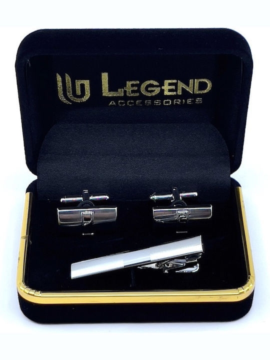 Legend Accessories Μανικετόκουμπα από Ασήμι