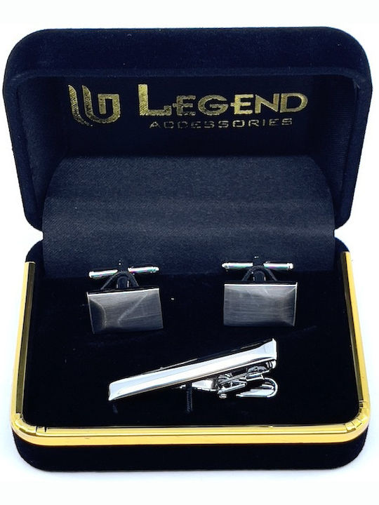 Legend Accessories Μανικετόκουμπα από Ασήμι