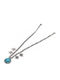 Karma Gifts Stainless Steel Anklet Turquoise