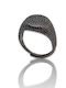 Mentzos Ring made of Silver Gold Plated