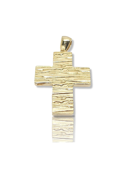 Mentzos Gold Kreuz 14K