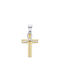 Mentzos Gold Cross 14K