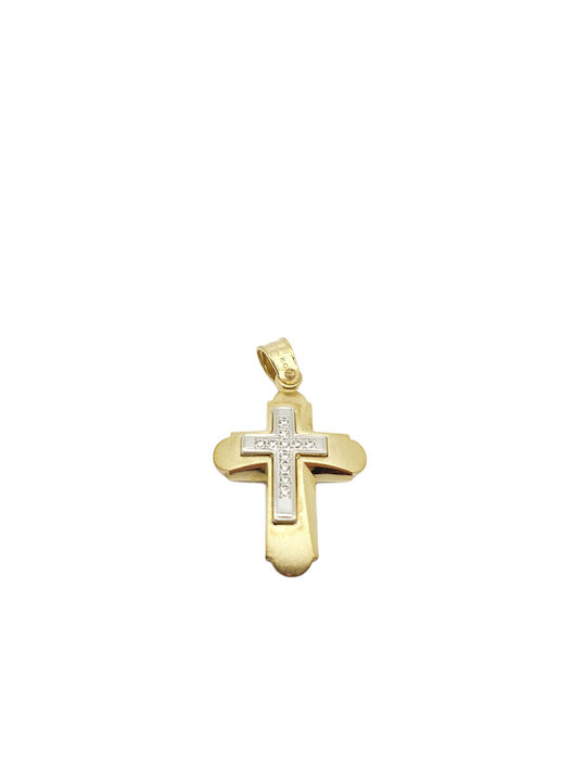 Mentzos Gold Cross 14K